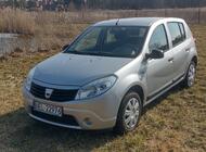 Grajewo ogłoszenia: Sprzedam bardzo zadbaną Dacię Sandero 1,4 benzyna + LPG z 2009.r.... - zdjęcie